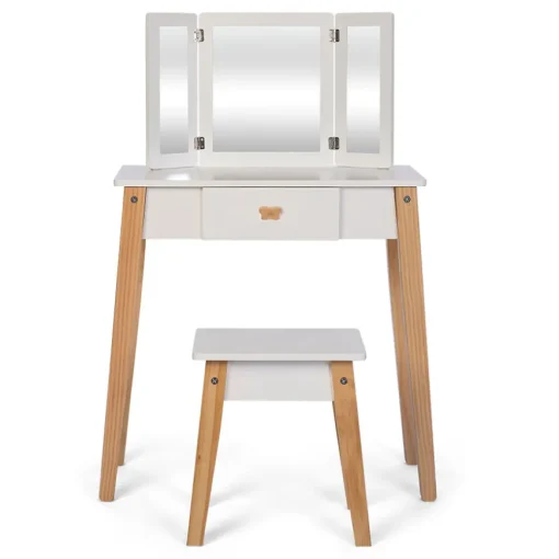 by ASTRUP Schminktisch mit Spiegel und Hocker