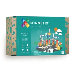 Connetix Magnetbausteine Rainbow Ball Run Pack 92-teilig