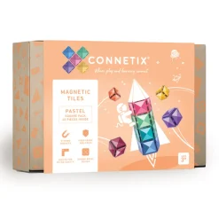 Connetix Magnetbausteine Pastel Square Pack 40-teilig