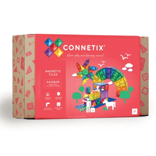 Connetix Magnetbausteine Rainbow Mega Pack 212-teilig
