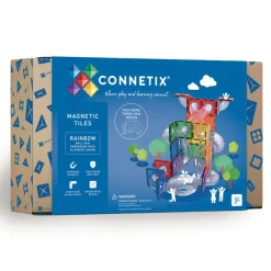 Connetix Magnetbausteine Rainbow Ball Run Expansion Pack 66-teilig