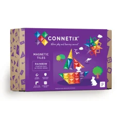 Connetix Magnetbausteine Rainbow Starter Pack 60-teilig