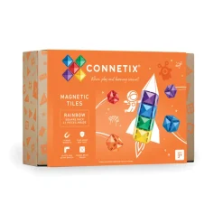 Connetix Magnetbausteine Rainbow Square Pack 42-teilig
