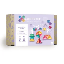 Connetix Magnetbausteine Pastel Shape Expansion Pack 48-teilig