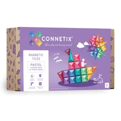 Connetix Magnetbausteine Pastel Starter Pack 64-teilig