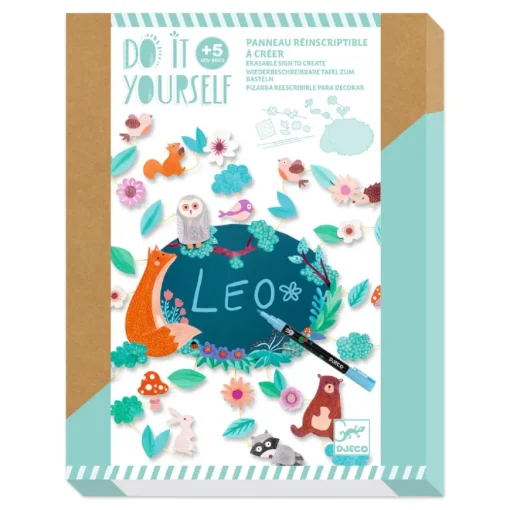 Djeco DIY Tu00fcrschild Wald
