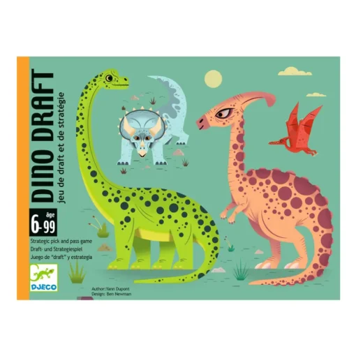 Djeco Kartenspiel Dino Draft