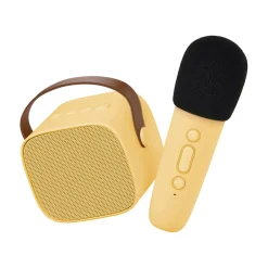 Lalarma Lautsprecher mit kabellosem Mikrofon Yellow