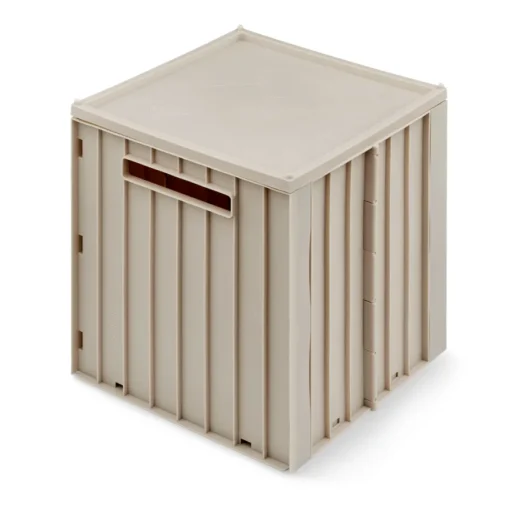 LIEWOOD Aufbewahrungsbox mit Deckel Elijah Sandy