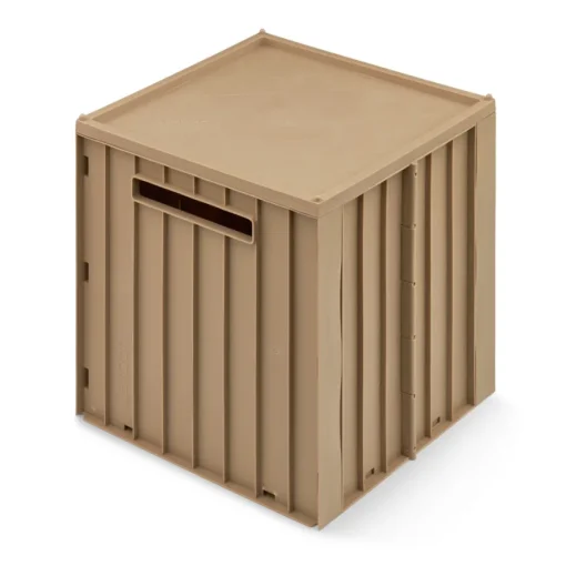LIEWOOD Aufbewahrungsbox mit Deckel Elijah Oat