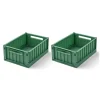 LIEWOOD Aufbewahrungsbox Weston S Dusty ivy 2er-Set