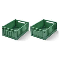 LIEWOOD Aufbewahrungsbox Weston S Dusty ivy 2er-Set
