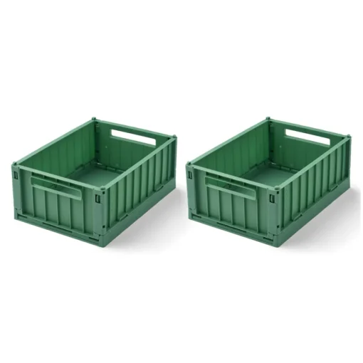 LIEWOOD Aufbewahrungsbox Weston S Dusty ivy 2er-Set