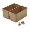 LIEWOOD Aufbewahrungssystem Jamal L Oat 2er-Set
