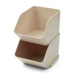 LIEWOOD Aufbewahrungssystem Rosemary Sandy 2er-Set
