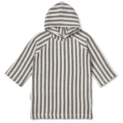 LIEWOOD Bade-Poncho Avi Stripe Classic Navy/Sandy