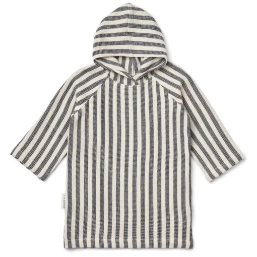 LIEWOOD Bade-Poncho Avi Stripe Classic Navy/Sandy