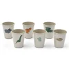 LIEWOOD Becher Lana Dinosaurs / Mist 6er-Set