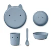 LIEWOOD Geschirr-Set Brody Junior Rabbit Stormy Blue