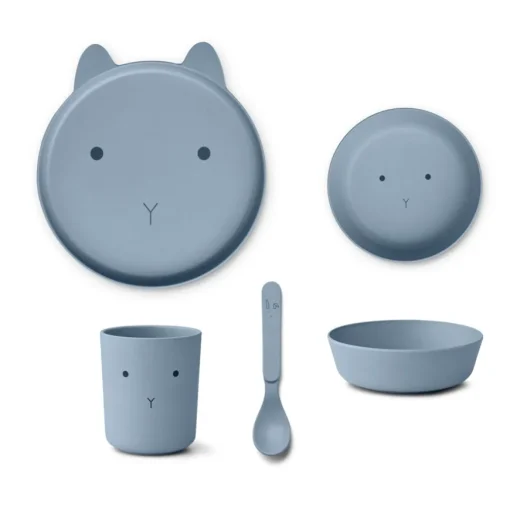 LIEWOOD Geschirr-Set Brody Junior Rabbit Stormy Blue