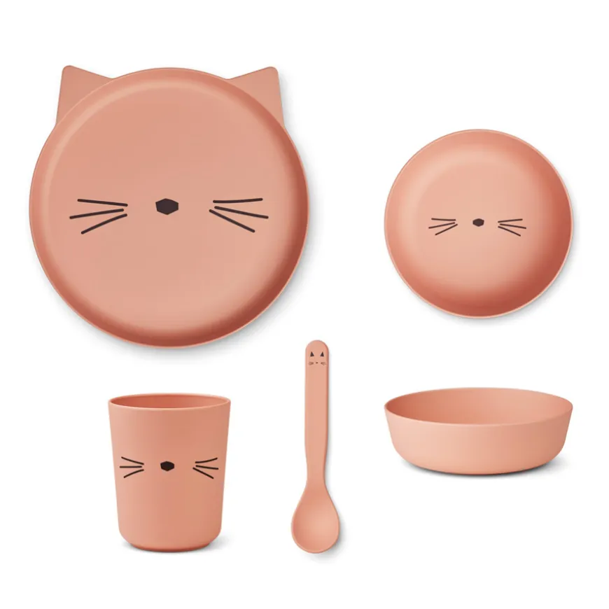 LIEWOOD Geschirr-Set Brody Junior Cat / Tuscany rose multi mix