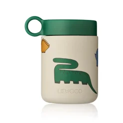 LIEWOOD Isoliergefu00e4u00df Kian Dinosaurs / Mist