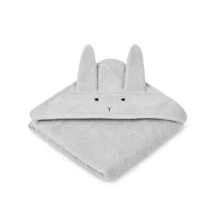 LIEWOOD Kapuzenhandtuch Albert Rabbit Dumbo Grey