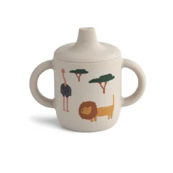 LIEWOOD Schnabeltasse Neil Safari sandy mix