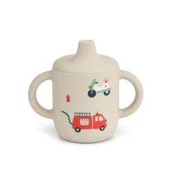 LIEWOOD Schnabeltasse Neil Emergency vehicle / Sandy