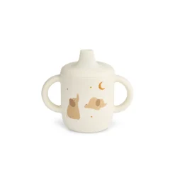 LIEWOOD Schnabeltasse Neil Elephant / Creme de la creme