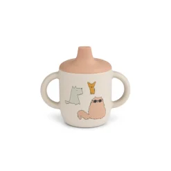 LIEWOOD Schnabeltasse Neil Cats and Dogs / Sandy