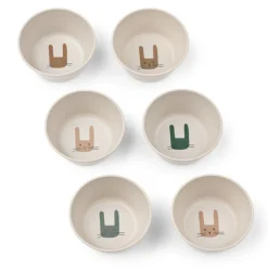 LIEWOOD Schu00fcssel Cees Bunny / Sandy 6er-Set