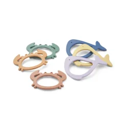 LIEWOOD Tauchspielzeug Calisto Sea Creature/ Peppermint multi mix 6-teilig
