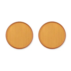 LIEWOOD Teller Johs Yellow mellow 2er-Set
