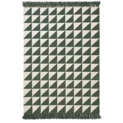 LIEWOOD Teppich Berlin Triangle/Hunter Green Mix
