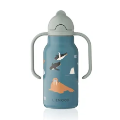 LIEWOOD Trinkflasche Kimmie 250 ml Arctic Sea / Ocean view