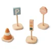 LIEWOOD Verkehrsschilder Village Mustard multi mix 4-teilig
