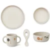 LIEWOOD Vivi Geschirrset Safari sandy mix 4-teilig
