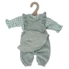 Little Dutch Baby-Puppenkleidung in Fresh Green Check