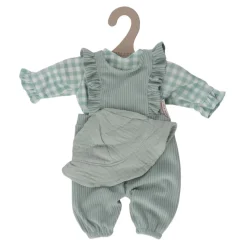Little Dutch Baby-Puppenkleidung in Fresh Green Check