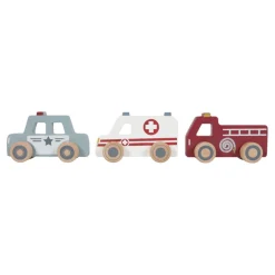 Little Dutch Einsatzfahrzeuge 3er-Set