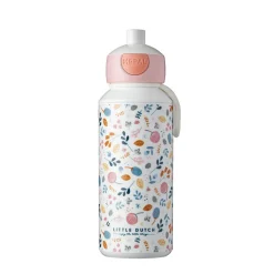 Little Dutch Trinkflasche Pop-up Campus 400 ml Spring Flowers