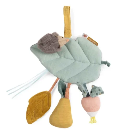 Moulin Roty Activity-Spielzeug Trois Lapins Blatt