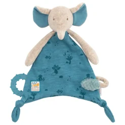 Moulin Roty Kuschelschnullerhalter Elefant