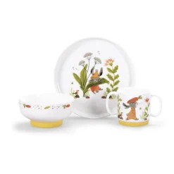 Moulin Roty Porzellangeschirr-Set Trois Lapins