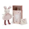Moulin Roty Stofftier Milchzahn-Maus Apru00e9s la Pluie