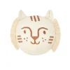 Nobodinoz Kissen Bestickt Tiger Face Brown/ Natural