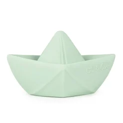 Oli & Carol Badespielzeug Origami Boot Mint