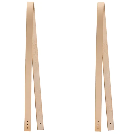 Oliver Furniture Lederbu00e4nder fu00fcr Sitzkissen Wood Standregale 2er Set