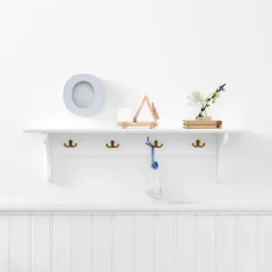Oliver Furniture Wandregal Weiu00df 90 cm